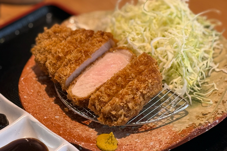 Aged pork loin katsu