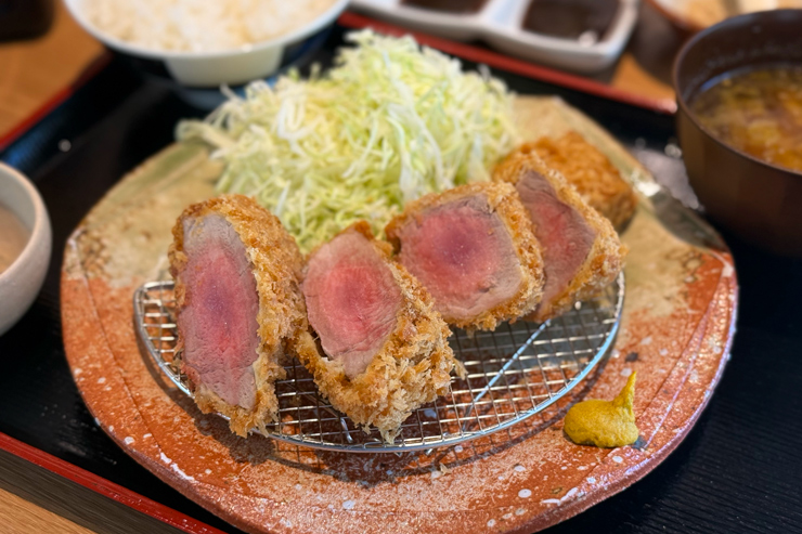 A5 Wagyu filet katsu